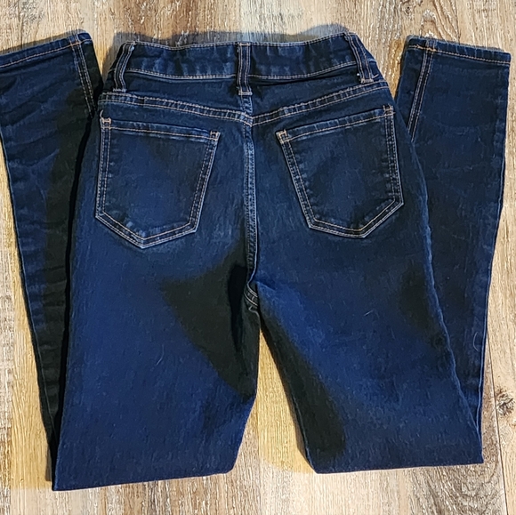 No Boundaries High Rise Dark Blue Jeans - Picture 3 of 5